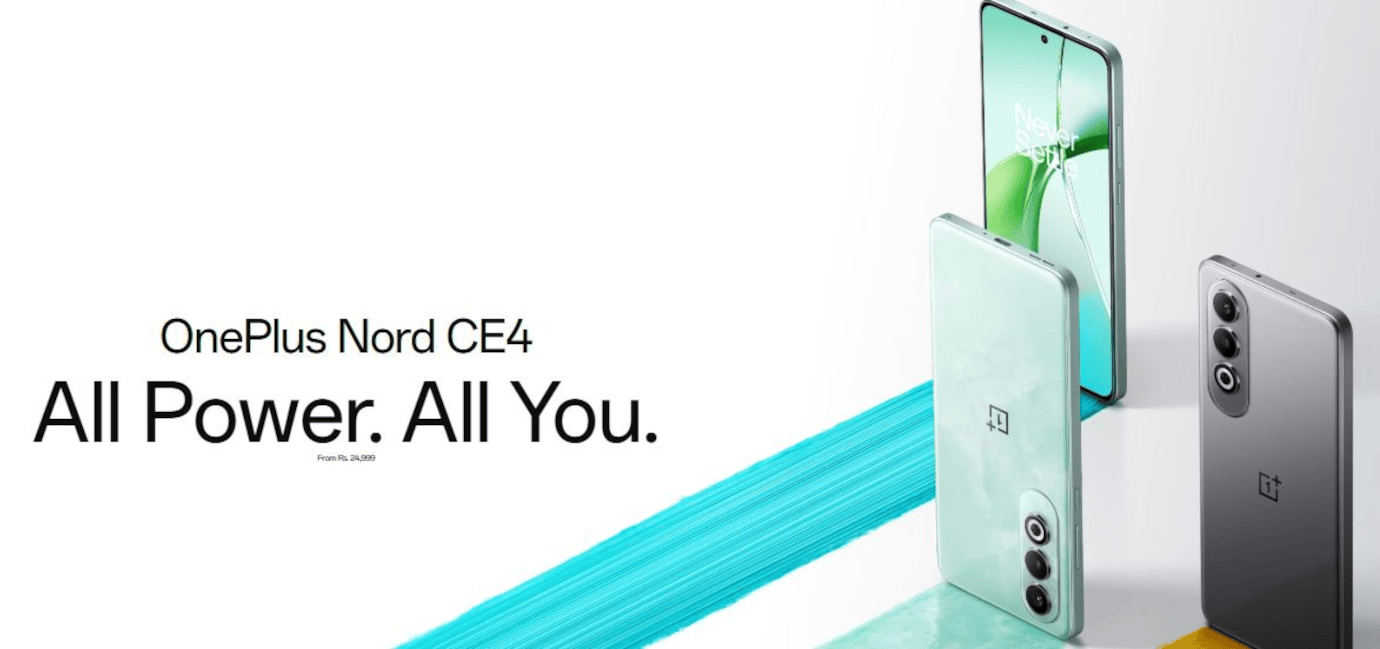 One Plus Nord CE4 (Celadon Marble, 8GB, 128GB)