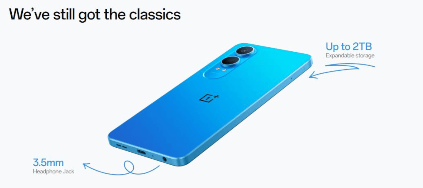 One Plus Nord CE4 Lite (Mega Blue, 8GB, 256GB)