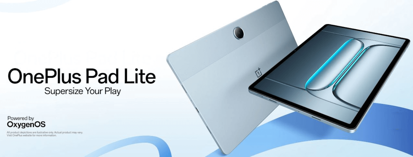 One Plus Pad Lite (Aero Blue, 6GB, 128GB, Wifi)