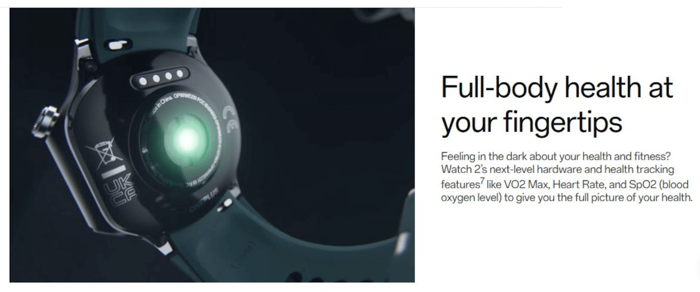 One Plus Watch 2 (46mm, Black Steel, Wi-Fi)