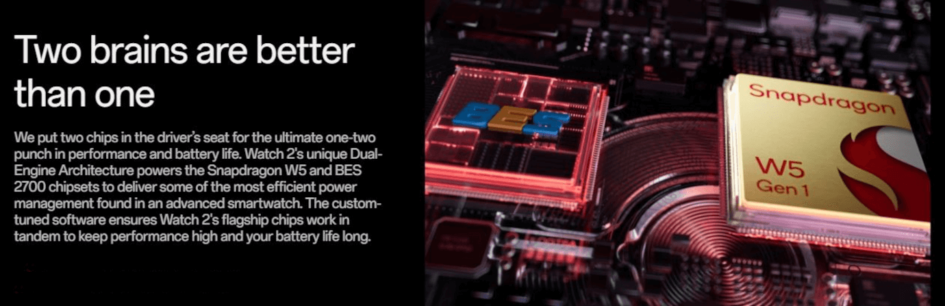 One Plus Watch 2 (46mm, Black Steel, Wi-Fi)