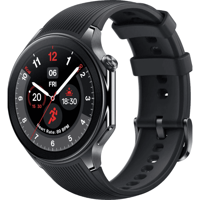 One Plus Watch 2 (46mm, Black Steel, Wi-Fi)