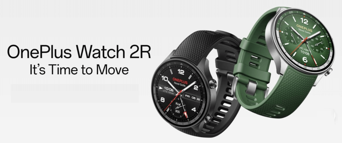 One Plus Watch 2R (46mm, Gunmetal Gray, Wi-Fi)