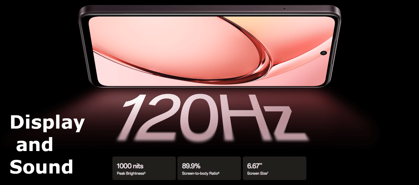 Oppo A3 5G (Nebula Red, 6GB, 128GB)