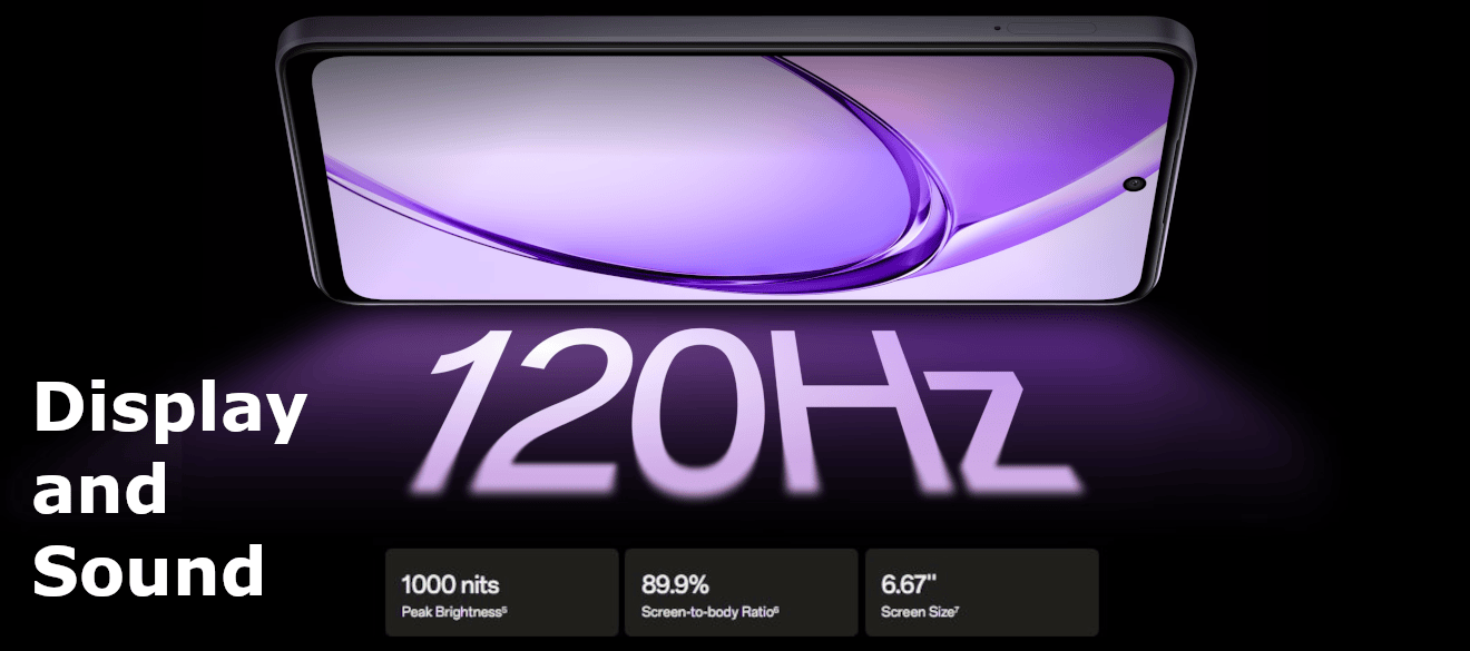 Oppo A3x 5G (Starry Purple, 4GB, 128GB)