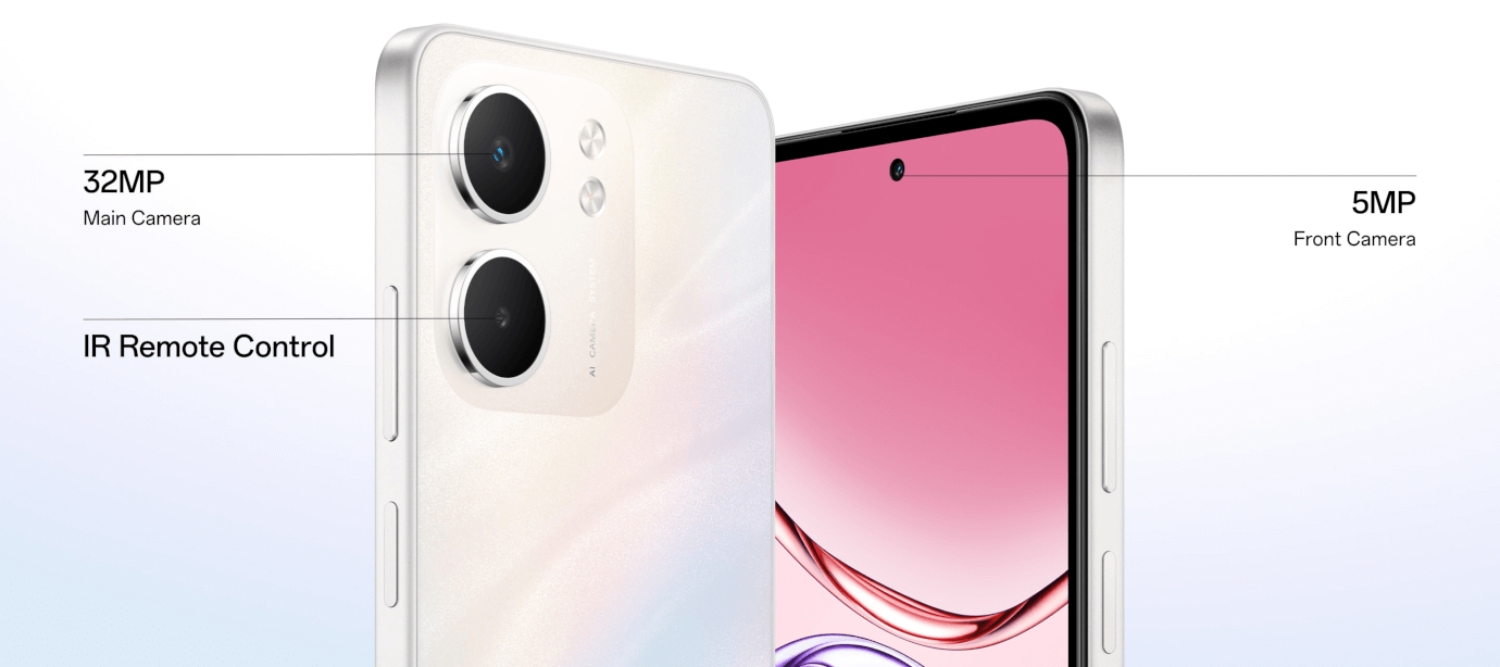 Oppo A5x (Laser White, 4GB, 128GB)