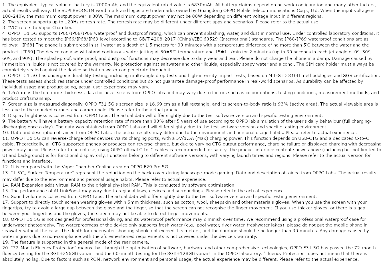 Oppo F31 5G (Bloom Red, 8GB, 128GB)