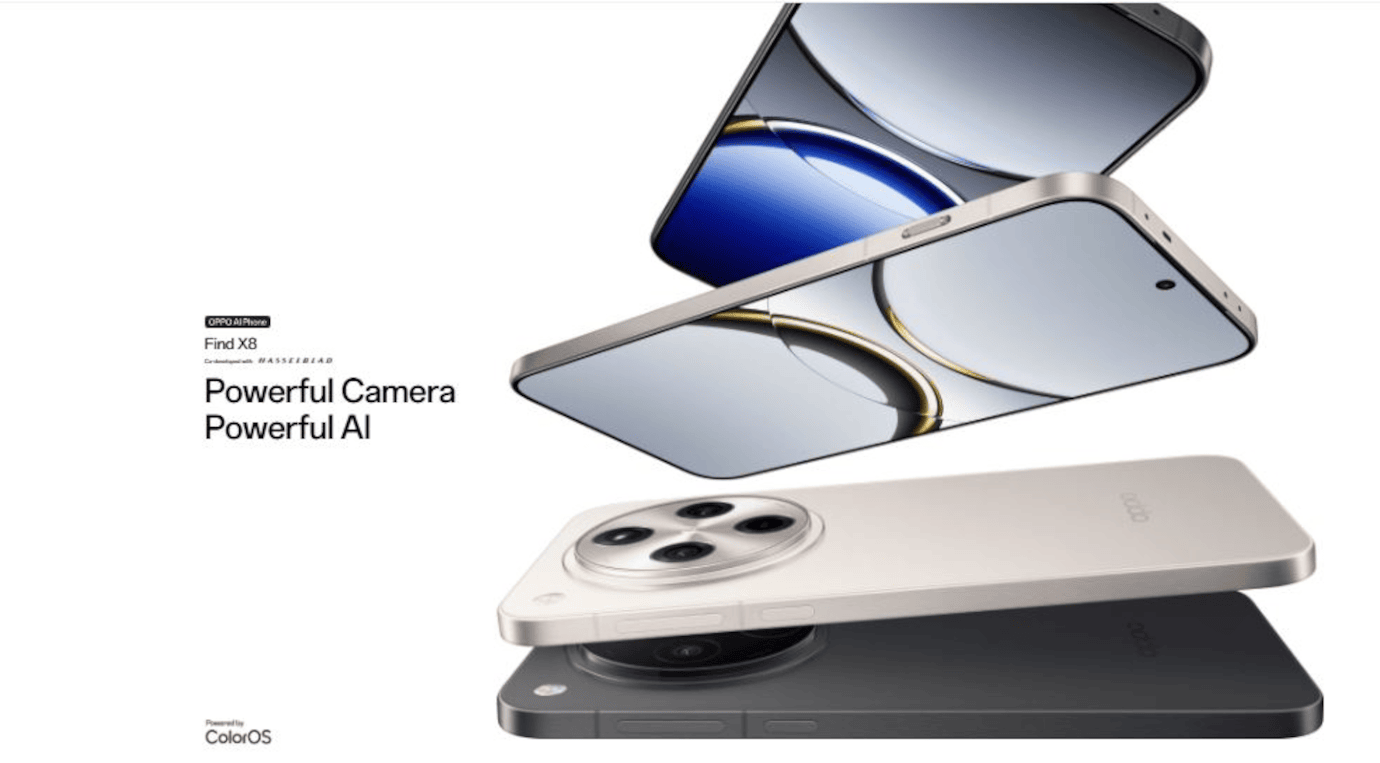 Oppo Find X8 (Star Grey, 12GB, 256GB)