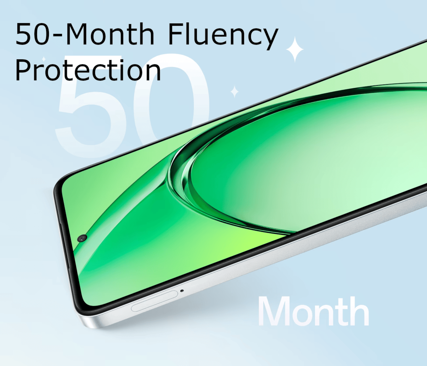 Oppo K12x 5G (Breeze Blue, 6GB, 128GB)