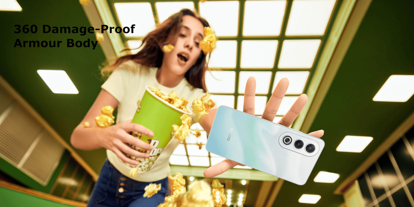 Oppo K12x 5G (Breeze Blue, 8GB, 256GB)