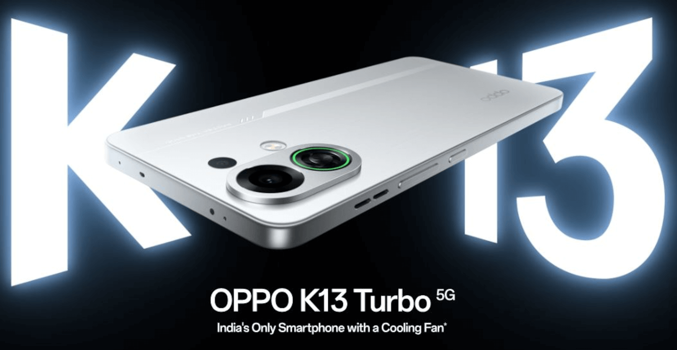 Oppo K13 Turbo 5G (White Knight, 8GB, 128GB)