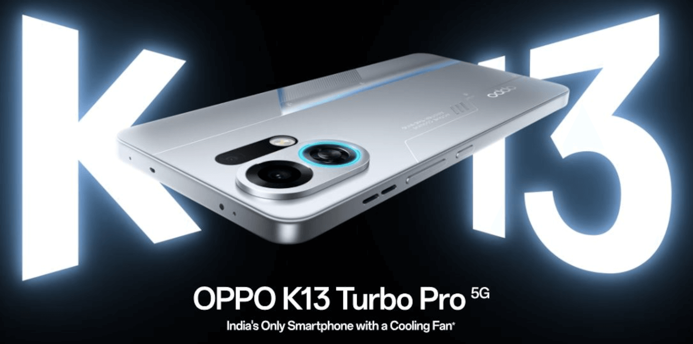 Oppo K13 Turbo Pro 5G (Silver Knight, 8GB, 256GB)