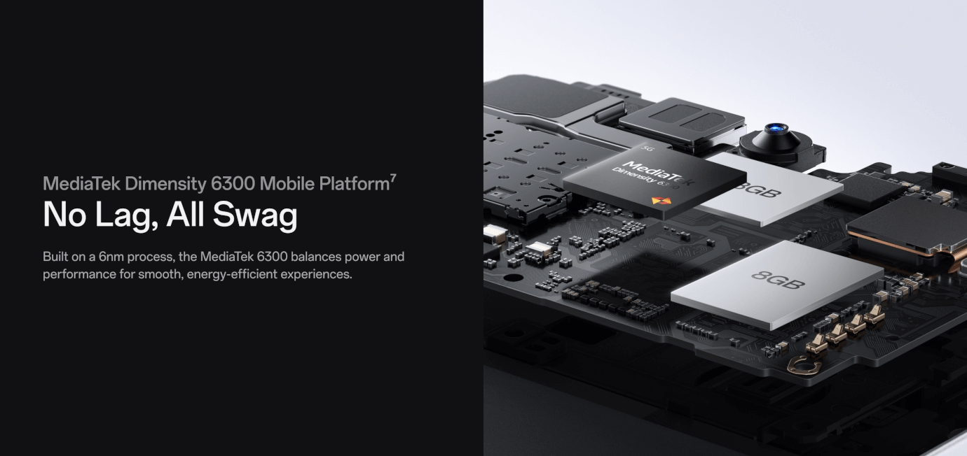 Oppo K13x 5G (Midnight Violet, 4GB, 128GB)