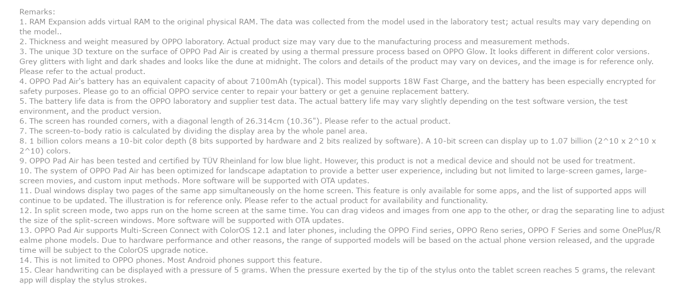 Oppo Pad Air (10.36 inches, Gray 4GB, 64GB, Wi-Fi)