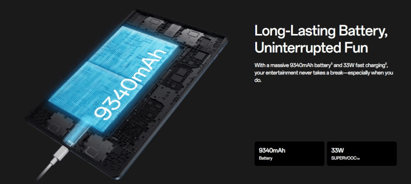 Oppo Pad SE (Twilight Blue, 4GB, 128GB, Wifi)