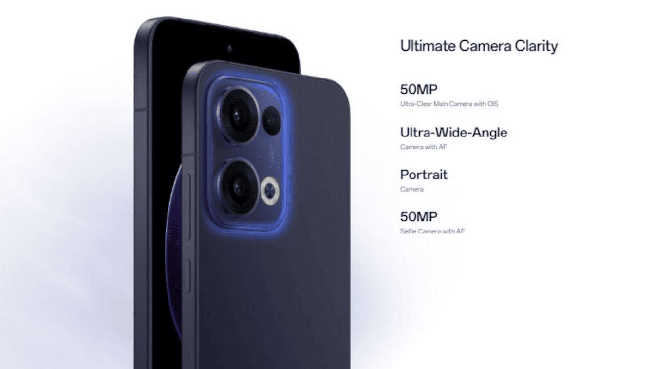 Oppo Reno 13 5G (Sky Blue, 8GB, 256GB)