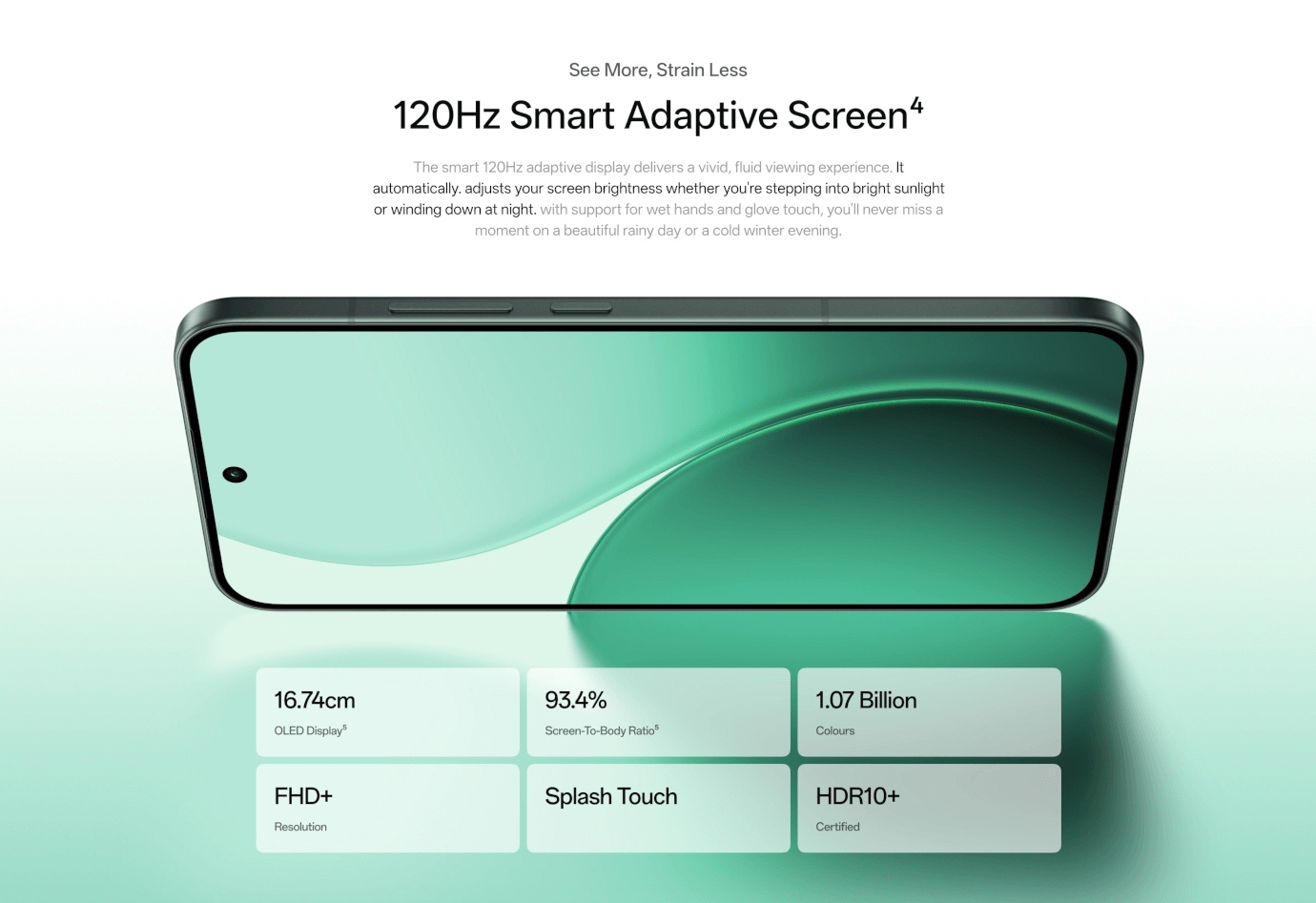 Oppo Reno 14 5G (Pearl White, 12GB, 256GB)