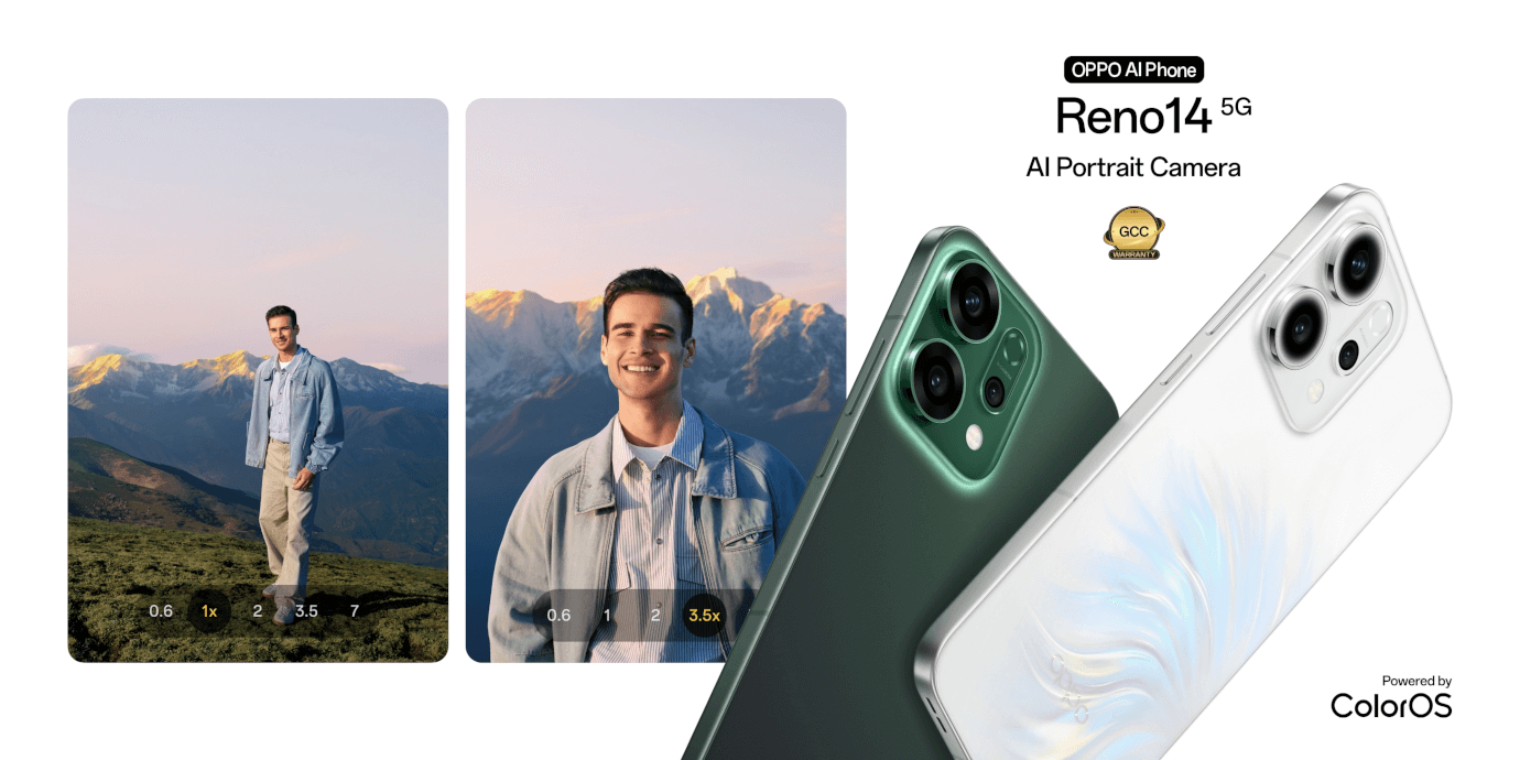 Oppo Reno 14 5G (Pearl White, 12GB, 512GB)