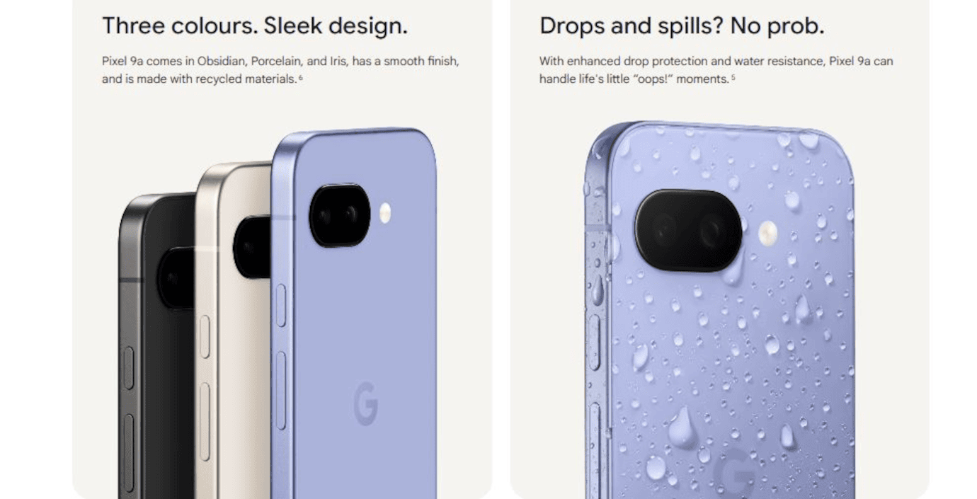 Pixel 9a (Iris, 8GB, 256GB)