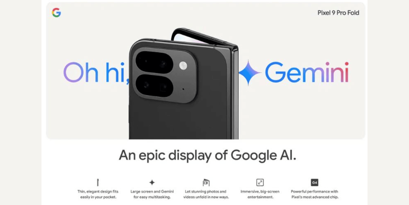 Pixel 9pro Fold (Obsidian, 16GB, 256GB)