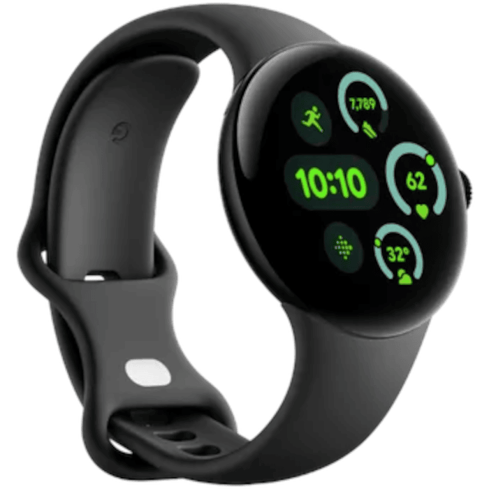 Pixel Watch 3 (Matteblack, 41mm, Obsidian, Active Band, Wi-Fi + Bluetooth)