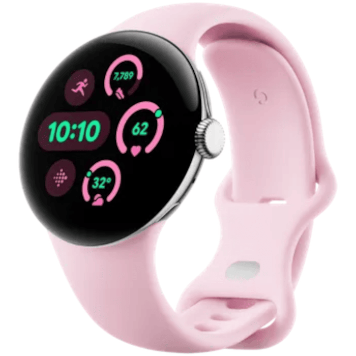 Pixel Watch 3 (Rosequartz, 45mm, Rosequartz, Active Band, Wi-Fi + Bluetooth)