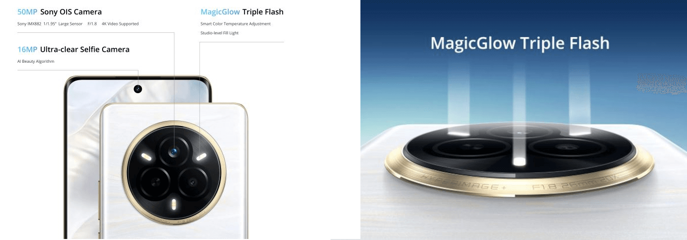 Realme 14 Pro 5G (Pearl White, 8GB, 128GB)