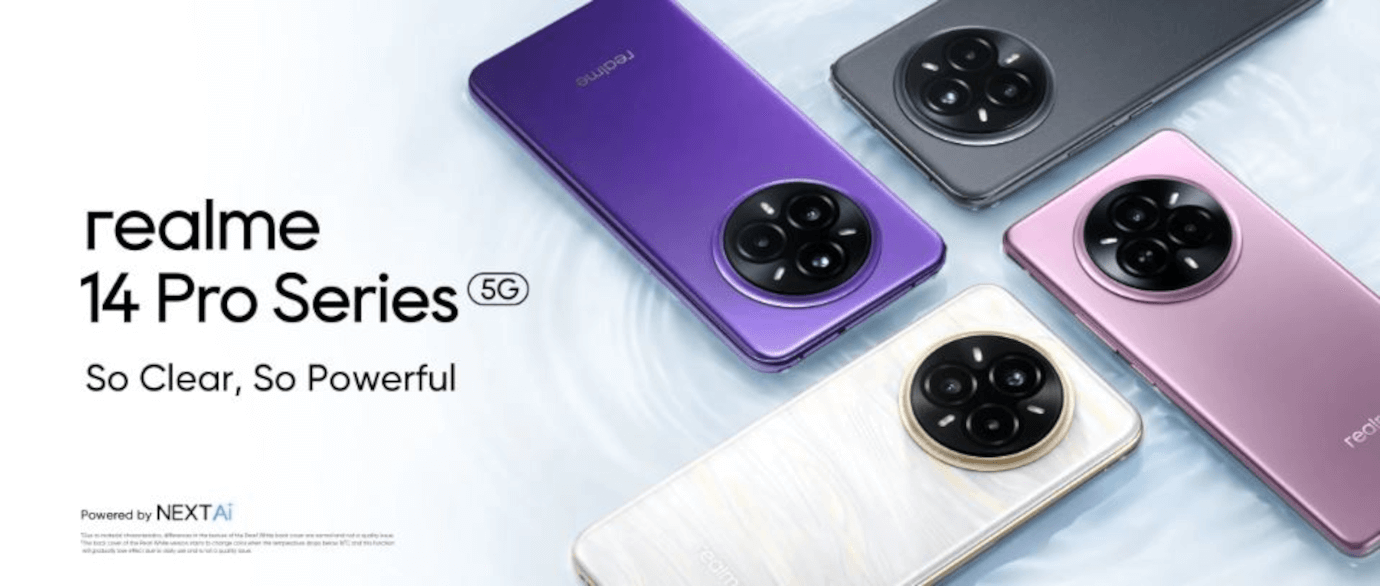 Realme 14 Pro Plus 5G (Bikaner Purple, 8GB, 256GB)