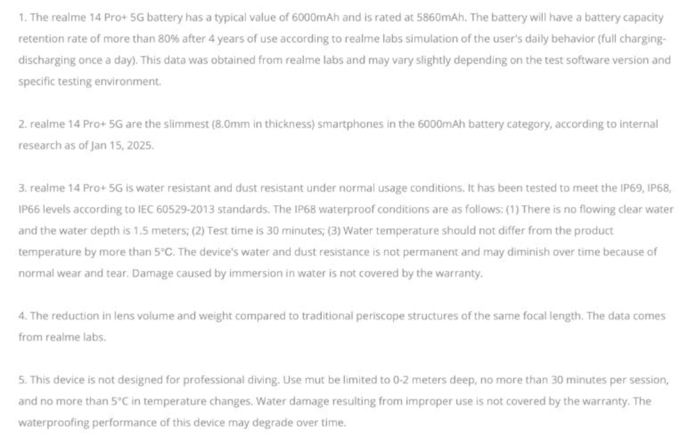 Realme 14 Pro Plus 5G (Pearl White, 8GB, 128GB)