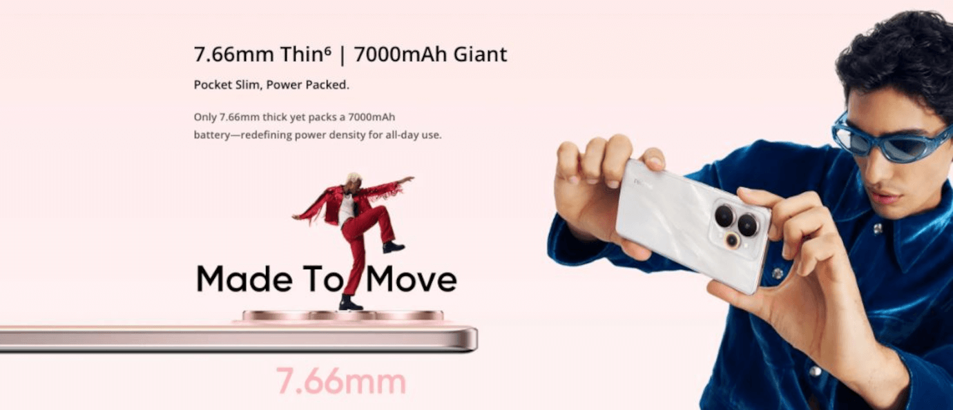 Realme 15 5G (Flowing Silver, 8GB, 256GB)