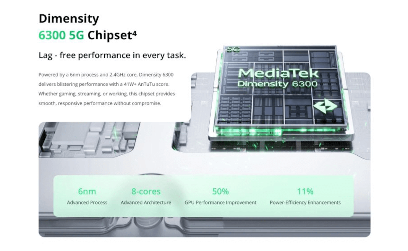 Realme C73 5G (Crystal Purple, 4GB, 128GB)