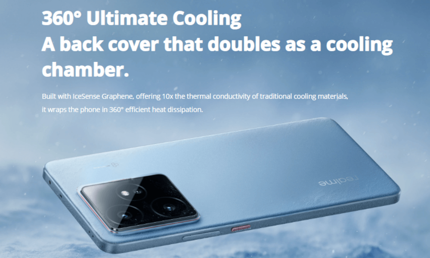 Realme GT 7 (IceSense Blue, 12GB, 512GB)