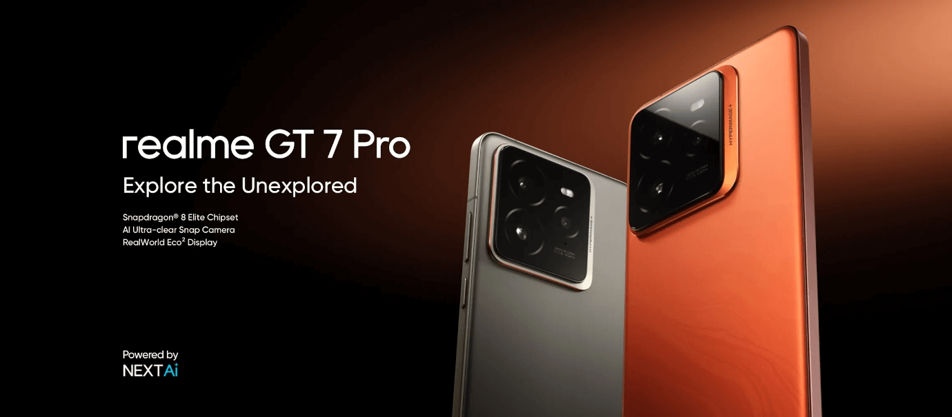 Realme GT 7 Pro (Mars Orange, 16GB, 512GB)