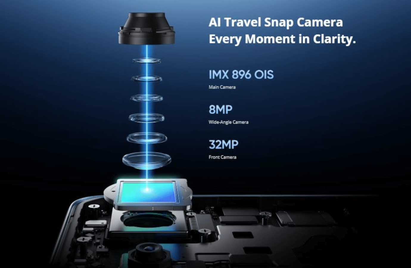 Realme GT 7T (IceSense Blue, 12GB, 256GB)