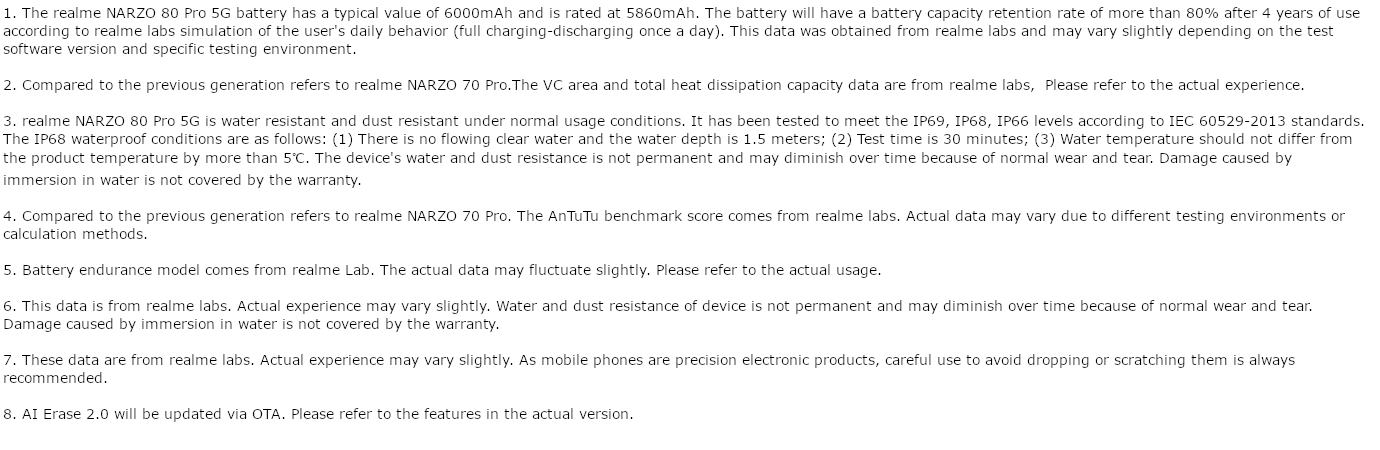 Realme Narzo 80 Pro 5G (Racing Green, 8GB, 256GB)