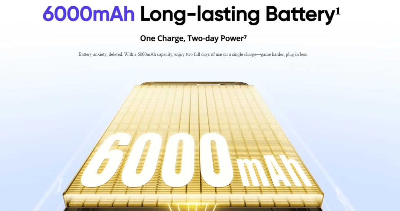 Realme Narzo 80x 5G (Deep Ocean, 6GB, 128GB)