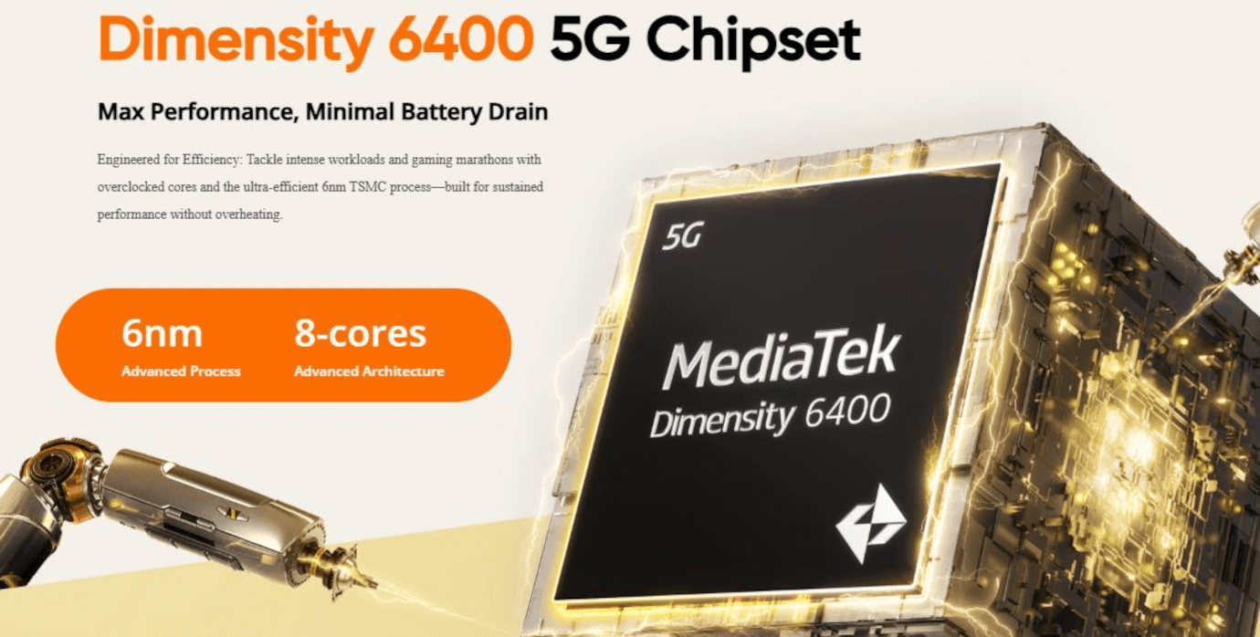 Realme Narzo 80x 5G (Sunlit Gold, 8GB, 128GB)