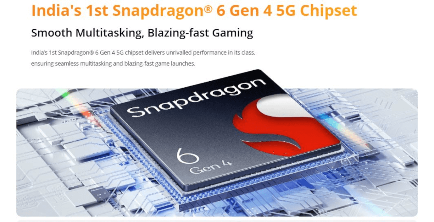 Realme P3 5G (Space Silver, 8GB, 128GB)