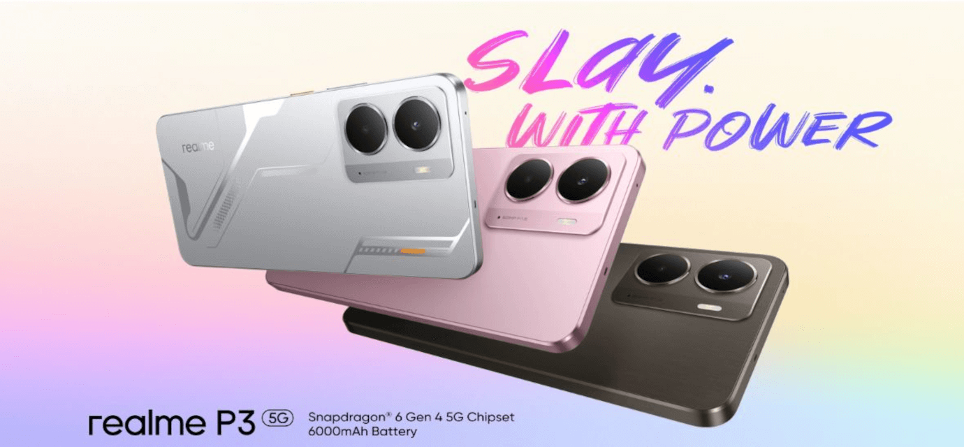 Realme P3 5G (Space Silver, 8GB, 256GB)