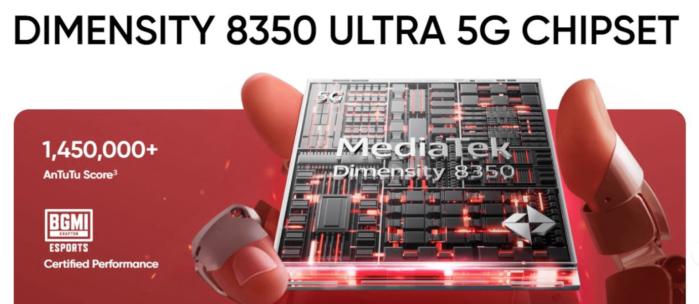 Realme P3 Ultra 5G (Glowing Lunar White, 12GB, 256GB)