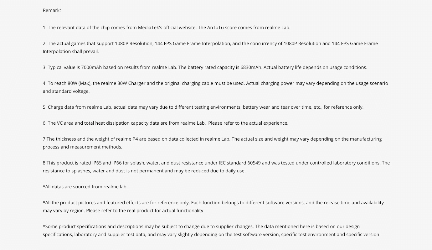 Realme P4 5G (Steel Grey, 6GB, 128GB)