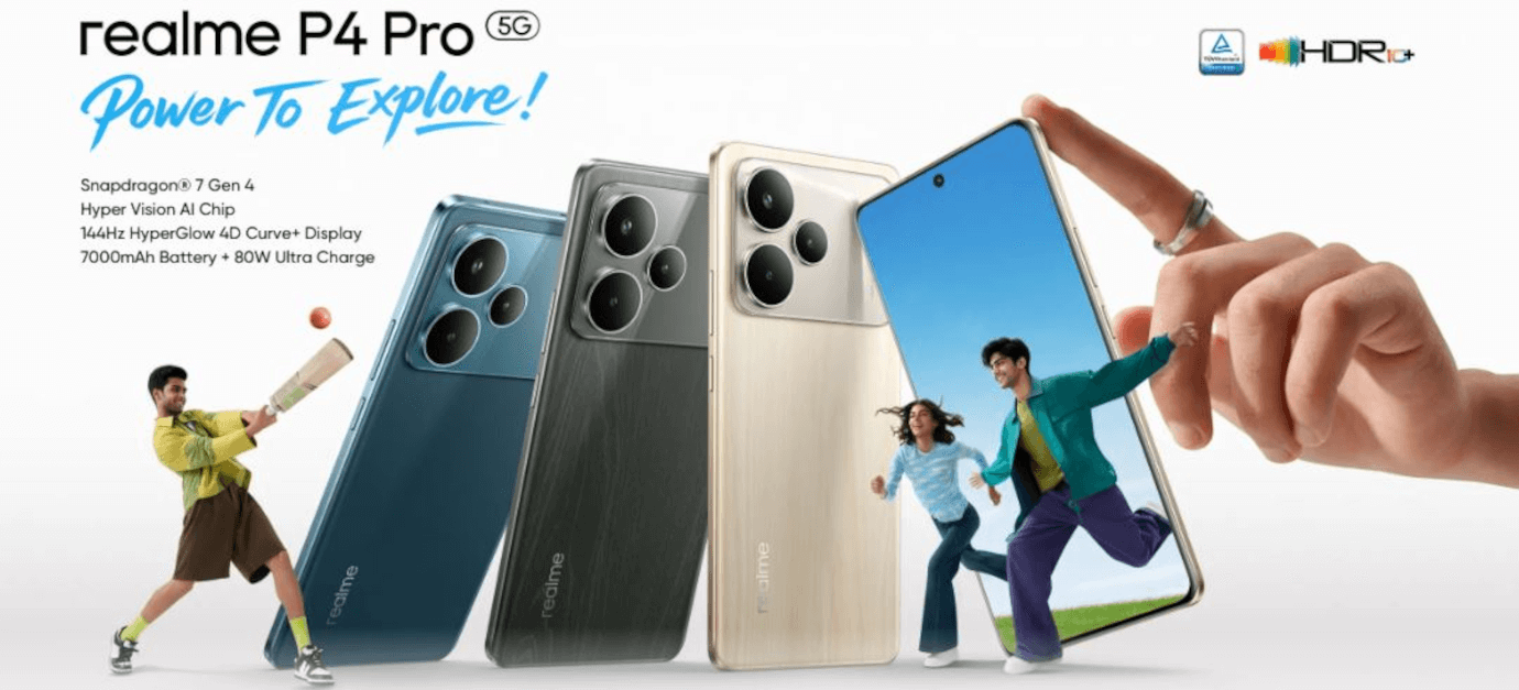 Realme P4 Pro 5G (Midnight Ivy, 8GB, 256GB)