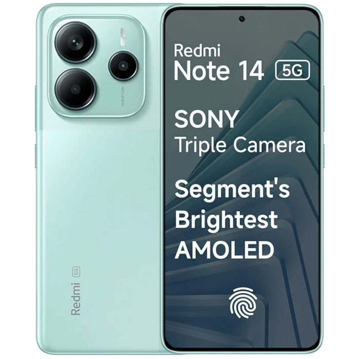 MI Redmi Note 14 5G (Ivy Green, 6GB, 128GB)