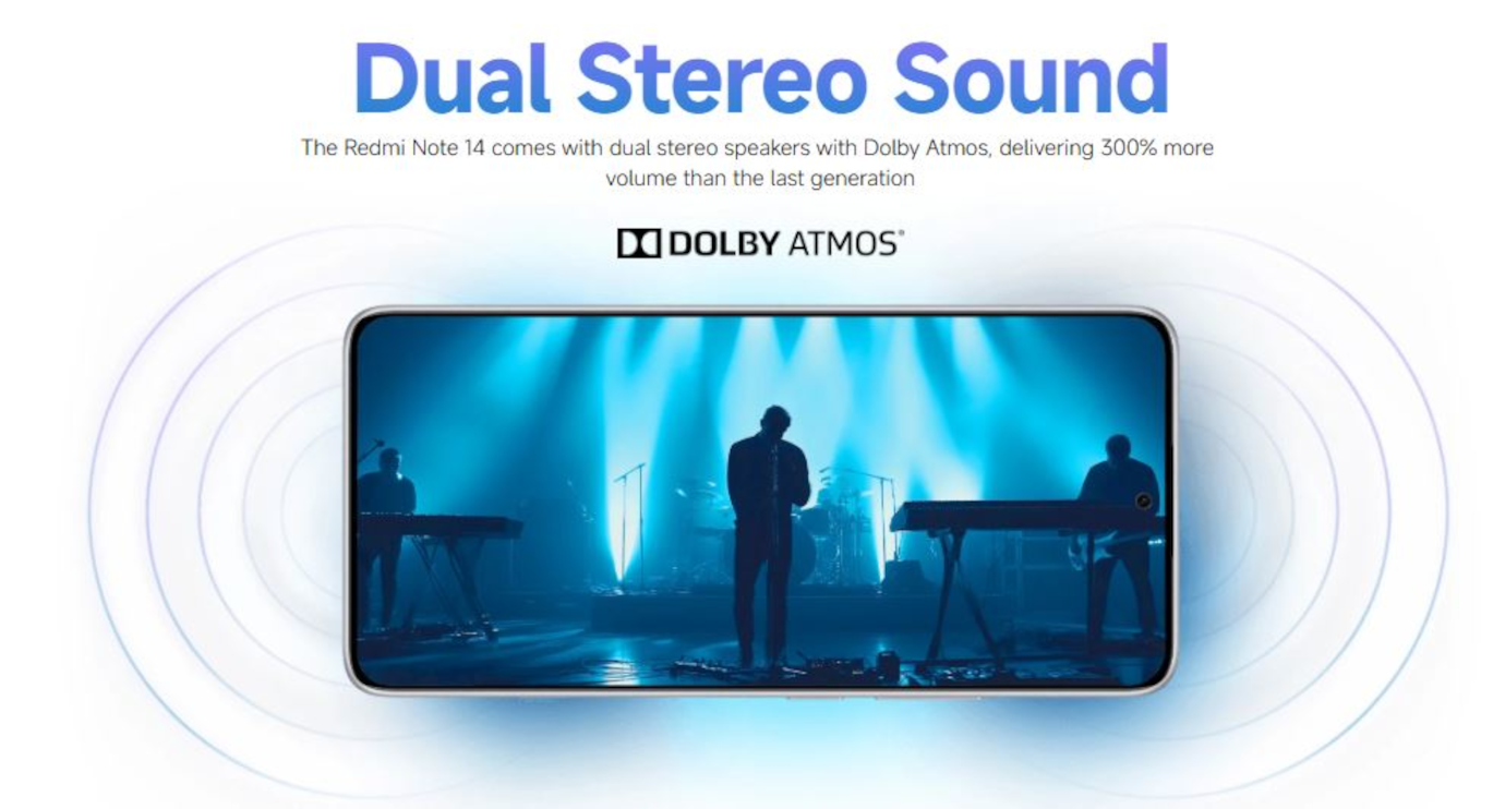 Redmi Note 14 5G (Mystique White, 6GB, 128GB)