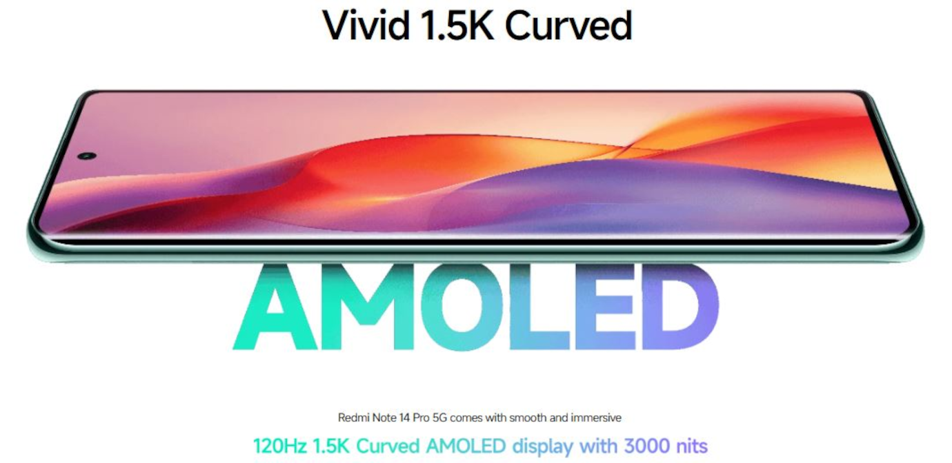 Redmi Note 14 pro 5G (Titan Black, 8GB, 256GB)