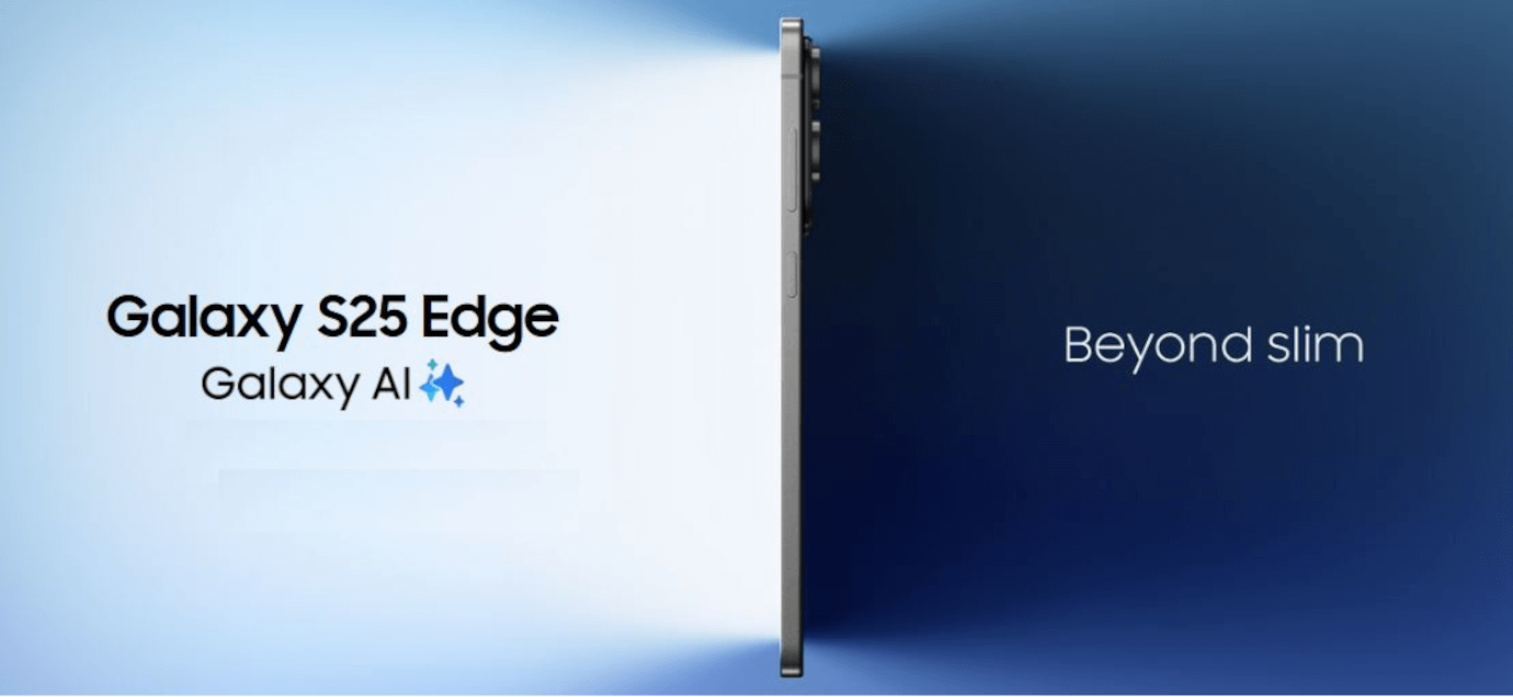 Samsung S25 Edge (Titanium Jetblack, 12GB, 512GB)