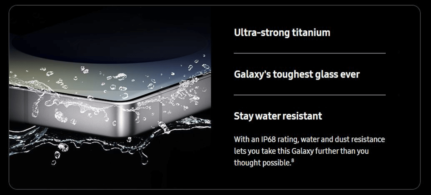 Samsung S25 ultra (Titanium Black, 512GB)