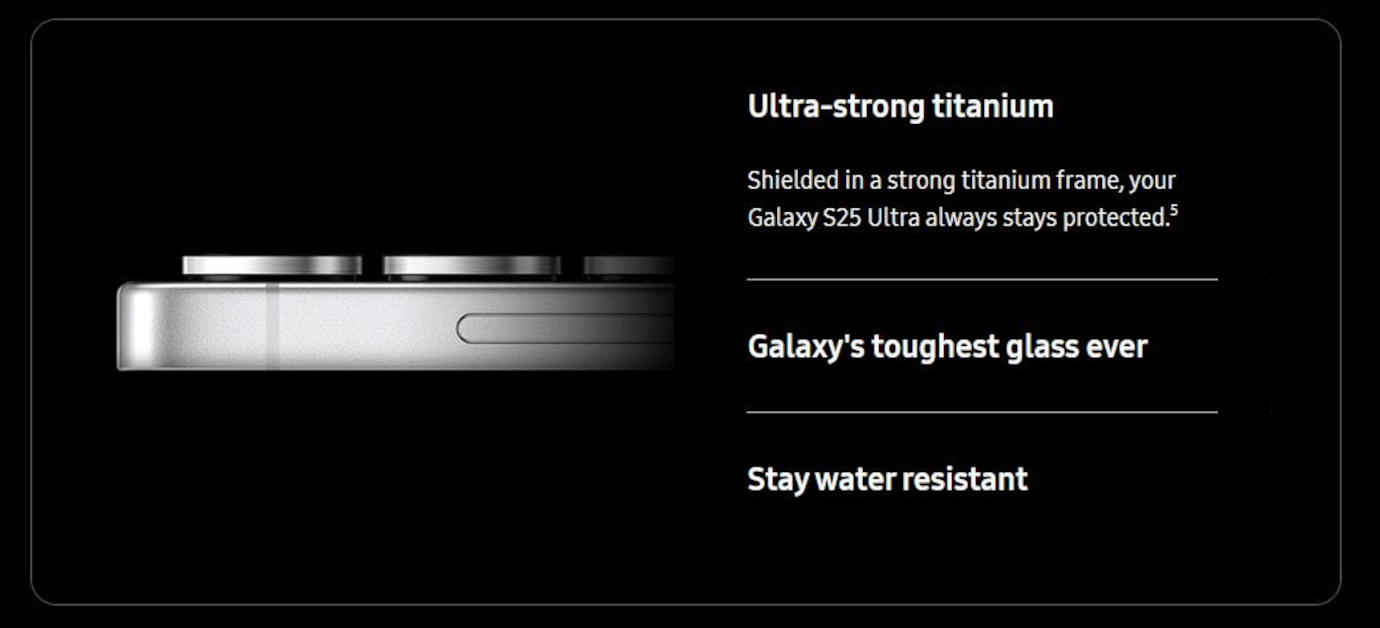 Samsung S25 ultra (Titanium Black, 512GB)