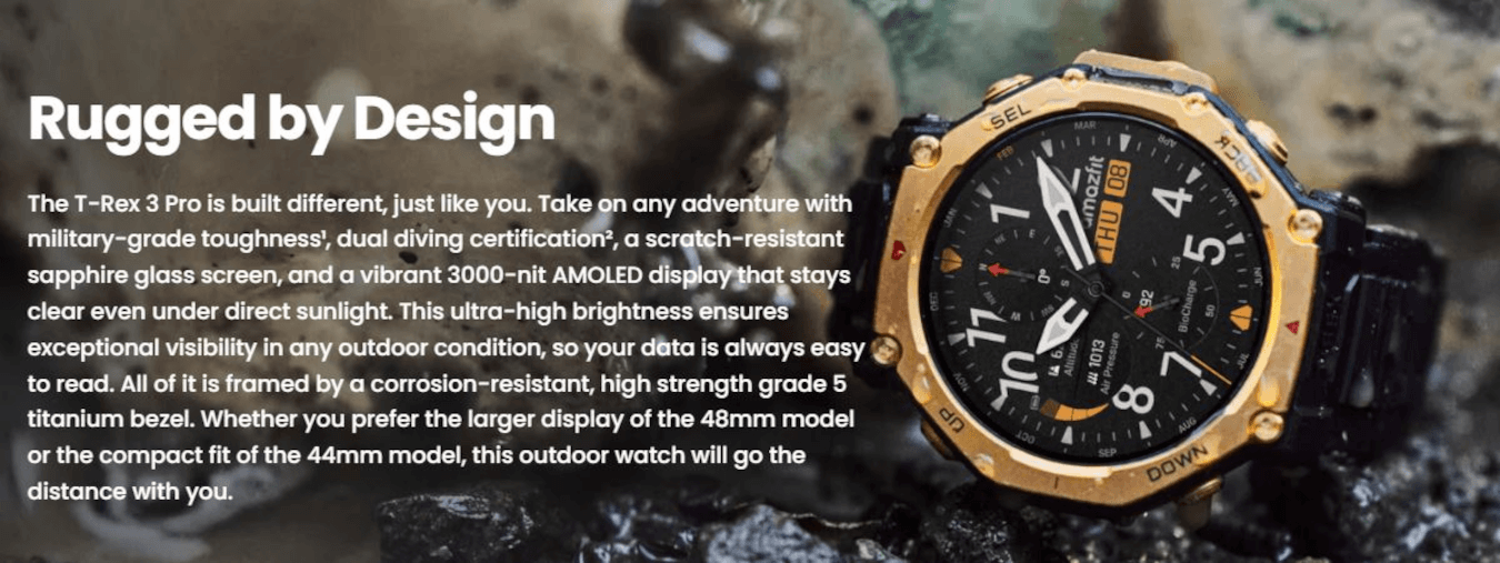 T-Rex 3 Pro (Tactical Black)