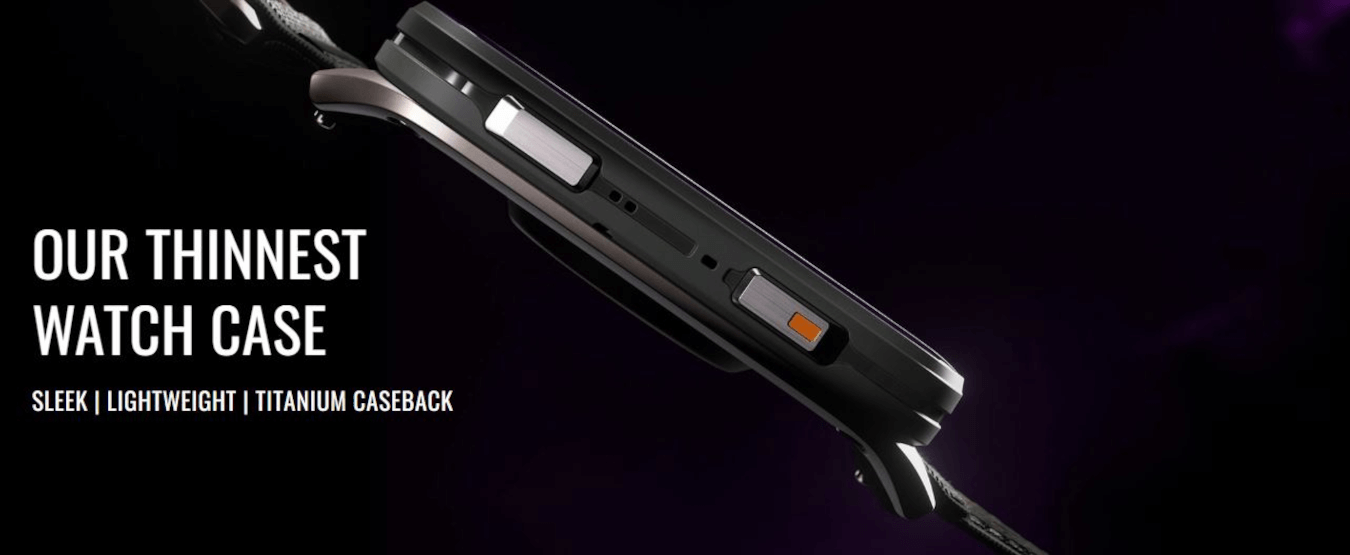 Venu X1 (Slate Titanium, Black, Nylon Band)